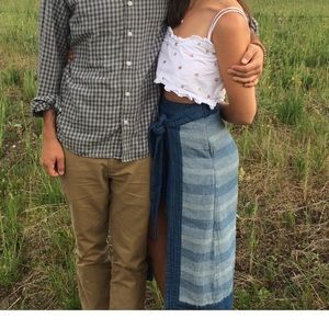 Free People midi Skirt